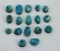 18 Pieces of Jewelry Grade Turquoise