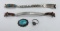 Lot of Sterling Silver Navajo Jewelry