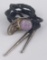 Navajo Sterling Silver Amethyst Bolo Tie