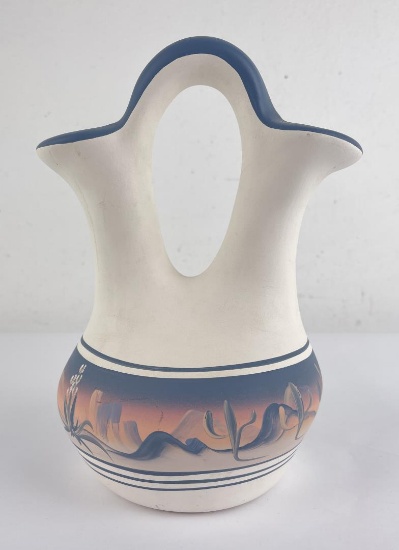 1968 Navajo Pottery Wedding Vase