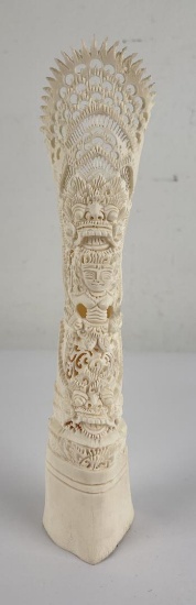 Hand Carved Bone Bali Indonesia
