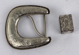 Vintage Cowboy Belt Buckle