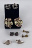 Lot of 5 Sterling Silver Earring Sets