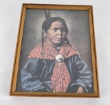 LA Huffman Montana Indian Photo