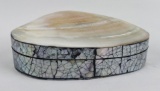 Sea Shell Trinket Box made in Bali