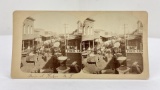 Main Street Helena Montana Territory Stereoview