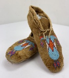 Beaded Shoshone Indian Moccasins