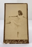 G.W. Gail Navy Long Cut Tobacco Card