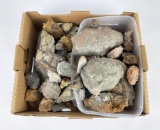 Group of Silver Ore and Mineral Specimens