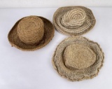 Group of Hemp Hippie Hats