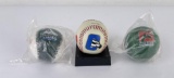 Group of Missoula Montana Osprey Baseballs