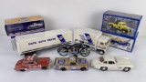 Group of Die Cast Cars Trucks