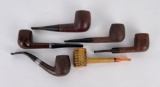 Collection of Estate Tobacco Smoking Pipes