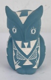 Acoma Indian Pottery Owl