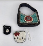 Group of Tribal Purses Beaded