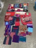 Group of Indigenous Clothing Bags Scarves