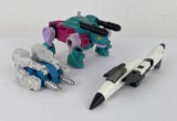 Group of Vintage Transformers Toys