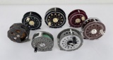 Collection of 7 South Bend Fly Fishing Reels