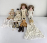 Collection of Antique Porcelain Dolls