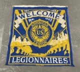 WW2 WW1 Welcome Legionnaires Veterans Flag