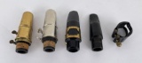 Collection of Antique Woodwind Mouthpieces