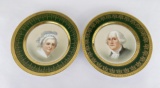 Sevres George Martha Washington Plates