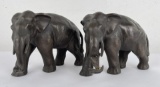 Galvano Bronze Mori & Son Bronze Elephants