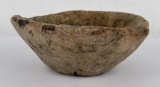 Antique Native American Indian Burl Bowl