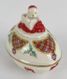 Lenox Christmas Surprise Collector Egg 1994