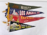 Collection of Vintage Pennants