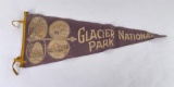 Antique Glacier National Park Montana Pennant