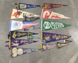 Collection of Vintage Pennants