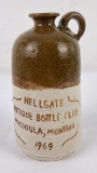 Hellgate Montana Bottle Club Crock Jug