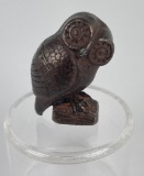 Copper Owl Paperweight