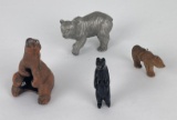 Collection of Bear Figurines