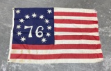 Antique American Bennington US American Flag
