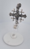 Taxco Mexico Sterling Silver Cross