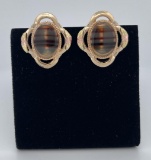 Black Hills Gold Agate Earrings