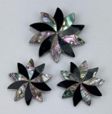 Taxco Sterling Silver Brooches