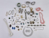 Large Group of Costume Jewelry