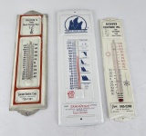 Group of Advertising Thermometers