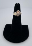 Sterling Silver Black Hills Gold Ring