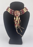 Montana Indian Made Hair Pipe Choker Necklace