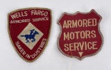 Wells Fargo Armored Service Patches