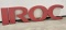 Vintage IROC Camaro Large Lighted Sign Letters