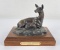 Gary Riecke Logan Creek Whitetail Deer Bronze
