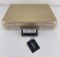 Zero Halliburton Gold Briefcase New w/ Tag