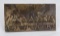 Antique Bronze Last Supper Plaque