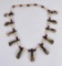 Plains Indian Buffalo Tooth Necklace