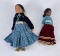 Pair of Contemporary Indian Dolls